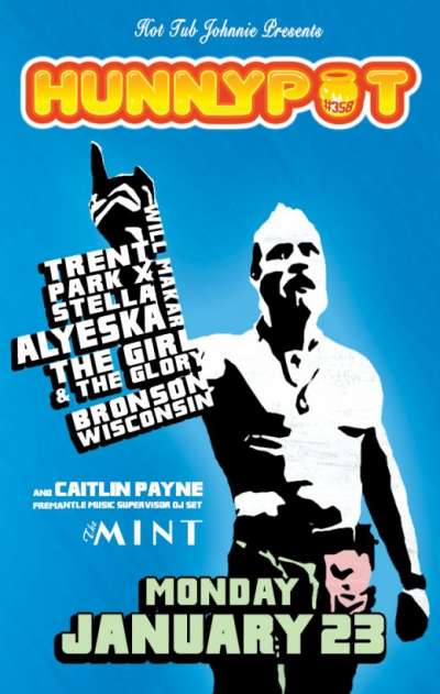 CAITLIN PAYNE (TAPESTRY MUSIC DJ SET) + TRENT PARK X STELLA + ALYESKA + WILL MAKAR + THE GIRL &amp; THE GLORY + BRONSON WISCONSIN
