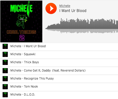 michete soundcloud screencap