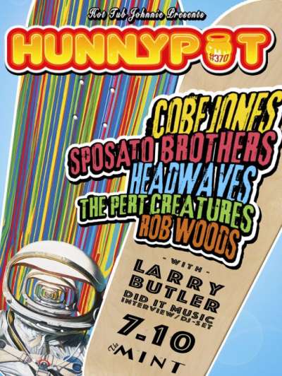 LARRY BUTLER (DID IT MUSIC INTERVIEW/DJ SET) + COBE JONES + Špö brõ + HEADWAVES + THE PERT CREATURES + ROB WOODS