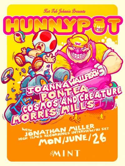 JONATHAN MILLER (HIGH TIMES RECORDINGS INTERVIEW/DJ SET) + JOANNA WALLFISCH + PONTEA + COSMOS AND CREATURE + MORRIS MILLS