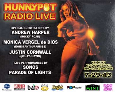 ANDREW HARPER (ROCKY ROAD INTERVIEW/DJ SET) + MONICA VERGEL DE DIOS (KONSTANTSURPRISES DJ SET) + JUSTIN CORNWALL (LIVE DJ SET) + ARORA  (INTERVIEW &amp; LIVE)+ PARADE OF LIGHTS (LIVE) + KATJA GLIESON (INTERVIEW &amp; LIVE)