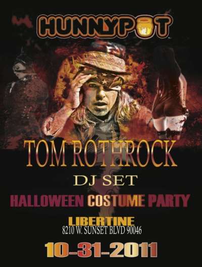 HALLOWEEN COSTUME PARTY W/ TOM ROTHROCK (INTERVIEW/DJ SET) + GZUS PIECE (INTERVIEW/LIVE)