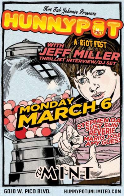 JEFF MILLER (THRILLIST INTERVIEW/DJ SET) + STEPHEN DAY + SUSY SUN + REVERIE + MARIO JOSE + AMY GUESS