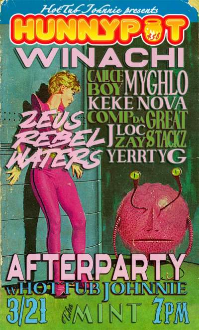 WINACHI + ZEUS REBEL WATERS + SIFU + CALICE BOYZ + INDIGO CHILD + KEKE NOVA + COMP DA GREAT + VERIFYD + J LOC + ZAY$TACKZ + YERRTY G