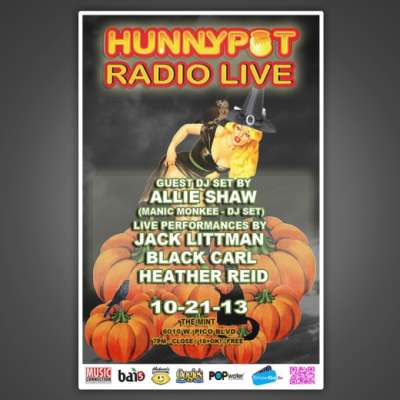 ALLIE SHAW (MANIC MONKEE, INTERVIEW/DJ SET) + DJ RRE&#039;AL (DJ SET) + JACK LITTMAN + BLACK CARL + HEATHER REID