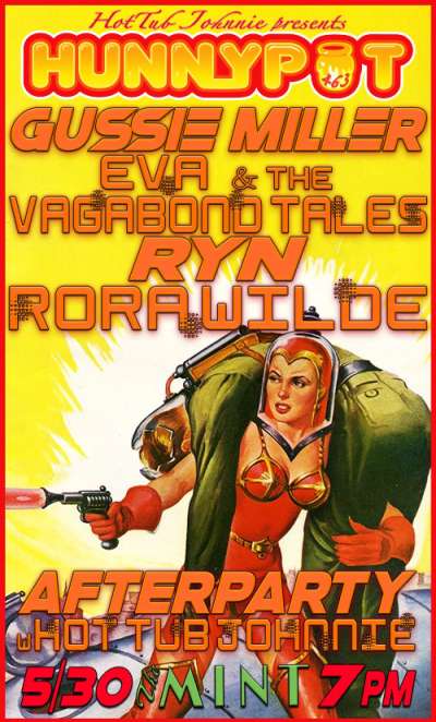 GUSSIE MILLER + EVA &amp; THE VAGABOND TALES + RYN + RORA WILDE