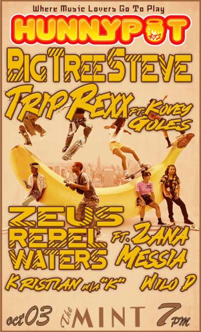 BigTreeSteve + TRIP REXX ft. KOVEY COLES + ZEUS REBEL WATERS + ZANA MESSIA + KRISTIAN w/a &quot;K&quot; + THE INDIGO KID