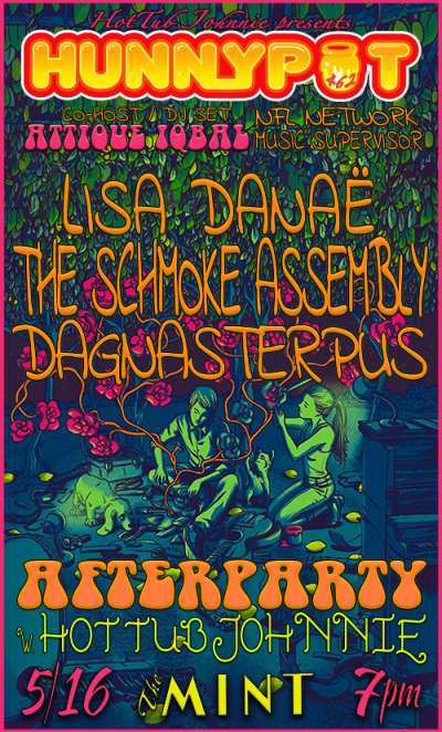 ATTIQUE IQBAL (NFL MEDIA | NFL NETWORK MUSIC COORDINATOR, CO-HOST/DJ SET) + LISA DANAË + THE SCHMOKE ASSEMBLY + DAGNASTERPUS
