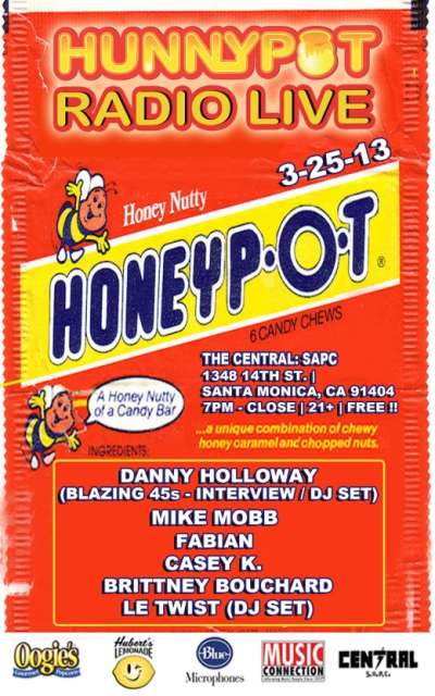 DANNY HOLLOWAY (BLAZING 45&#039;s INTERVIEW/DJ SET) + LIVE PERFORMANCES BY MIKE MOBB + FABIAN + CASEY K. + BRITTNEY BOUCHARD + LE TWIST