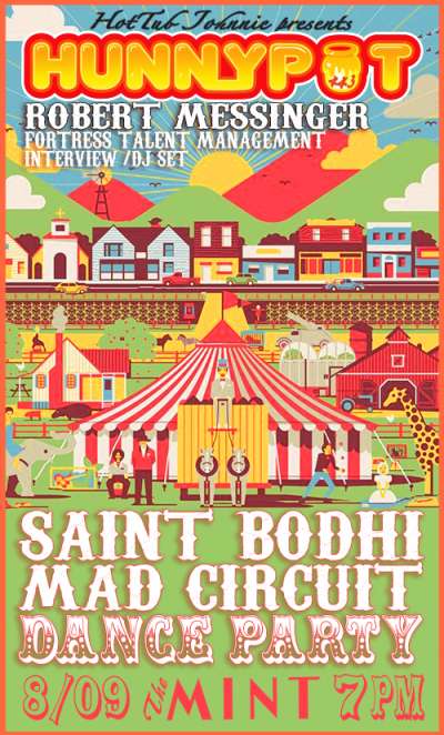 SAINT BODHI (INTERVIEW/LIVE) + MAD CIRCUIT (LG TEAM GENIUS &amp; SEREDA, INTERVIEW/LIVE) + AFTER PARTY w. HOT TUB JOHNNIE