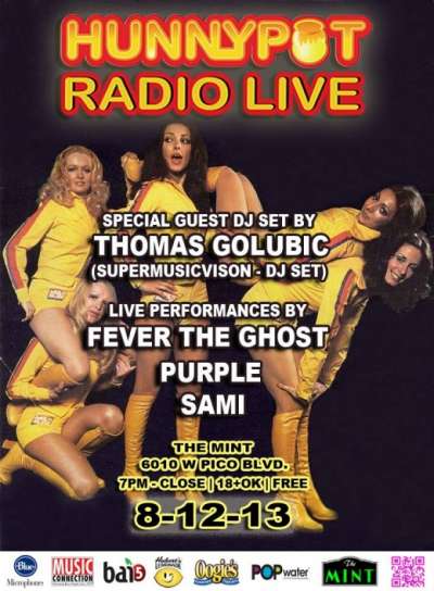 THOMAS GOLUBIC (SUPERMUSICVISION, INTERVIEW/DJ SET) + FEVER THE GHOST + PURPLE + SAMI