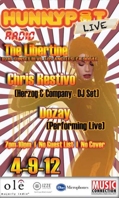 CHRIS RESTIVO (HERZOG &amp; COMPANY, INTERVIEW/DJ SET) + DOZAY (INTERVIEW/LIVE)