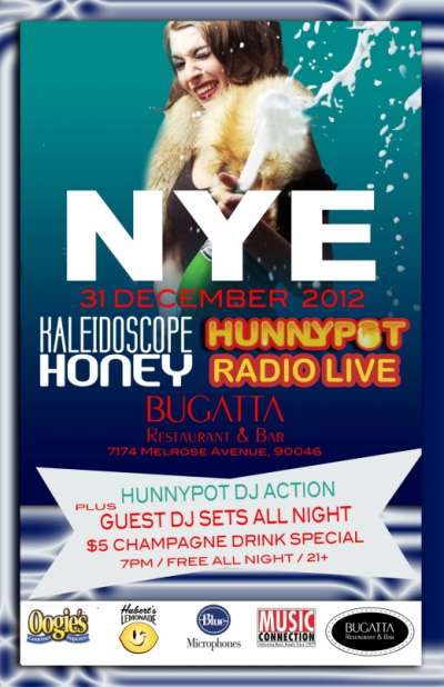 HUNNYPOT NEW YEARS EVE PARTY w. HOT TUB JOHNNIE + L BOOGIE + DJ BOOM SHACK
